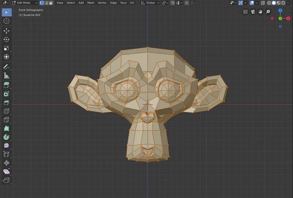 Giảm Thiểu đa giác Trong Blender