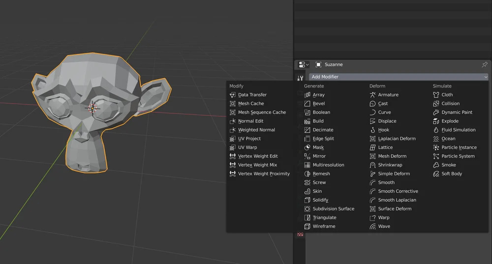Giảm Thiểu đa giác Trong Blender