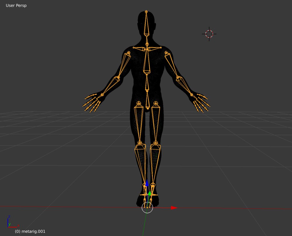 Blender Rigging Giải thích đơn giản gpuhub net