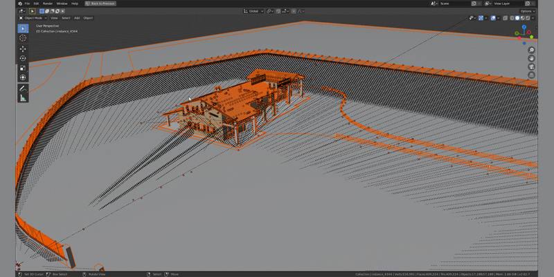 blender free assets library