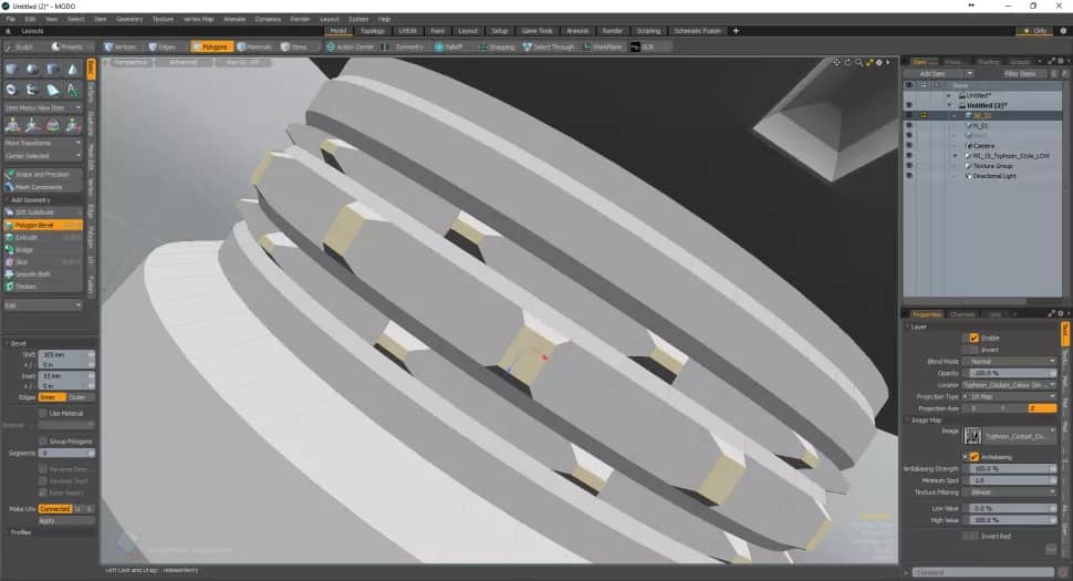MODO’s customisable element selection is great for quickly creating the environment for complex modelling tasks / Image source: creativebloq.com