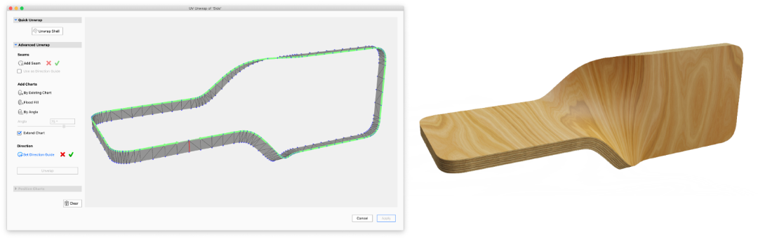 UV Unwrapping in Keyshot Instructions 1
