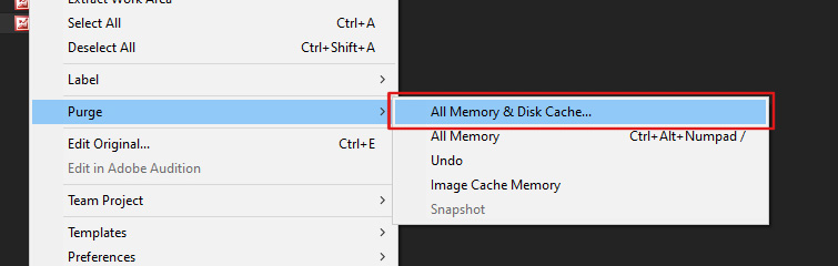 allocate RAM in After Effect 03