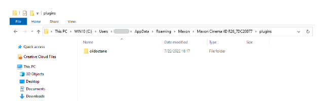 Octane Render cho Cinema 4D