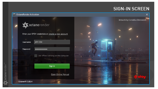Cinema 4D trên iRender Servers