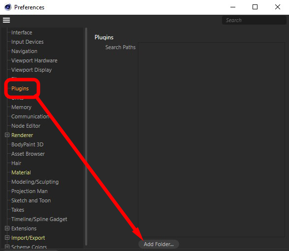 chuyển nội dung từ Cinema 4D