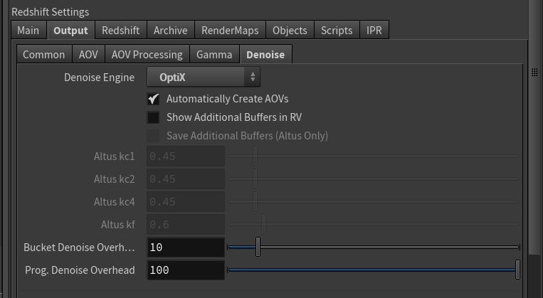 A deep dive into Altus and OptiX denoiser in Redshift iRender with Redshift 04