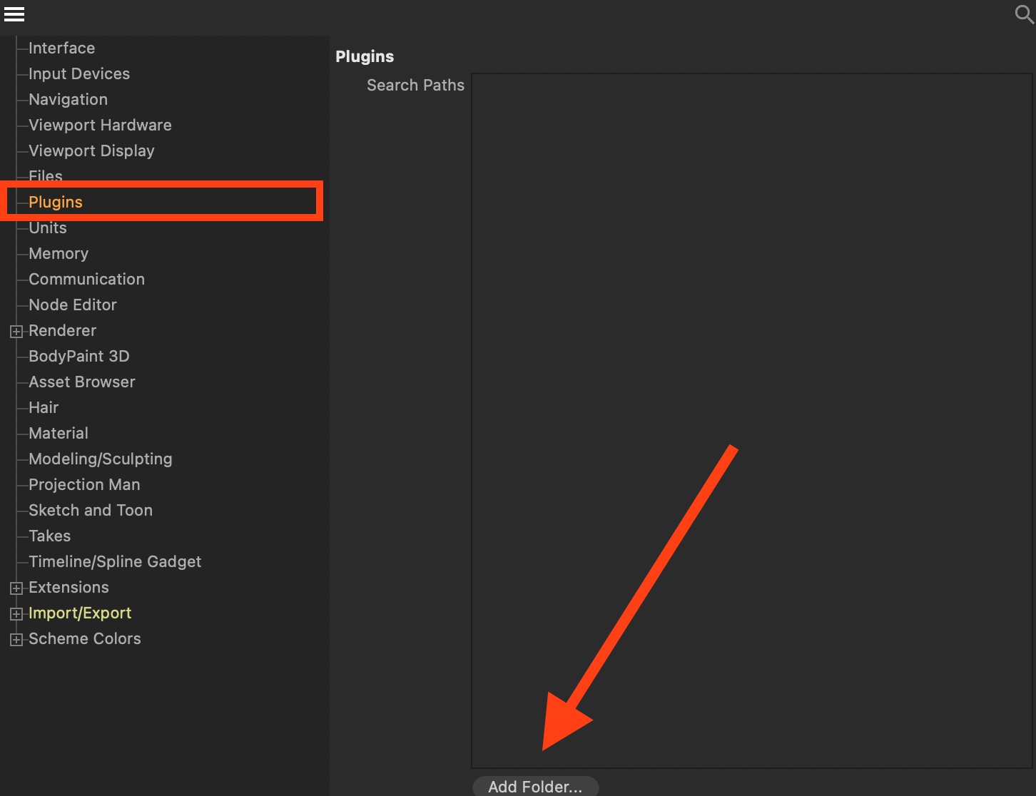 How to install plugins in Cinema 4D iRender with Cinema 4D 02