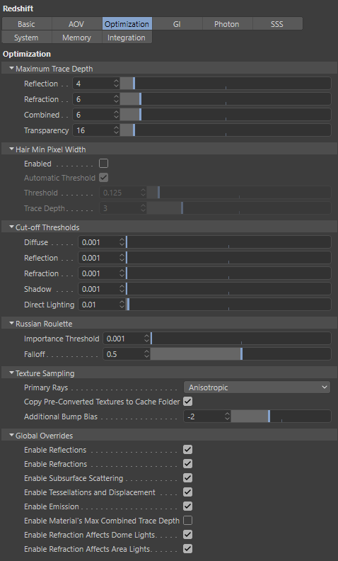 Improving rendering performance with Redshift’s advanced optimizations iRender with Redshift 01