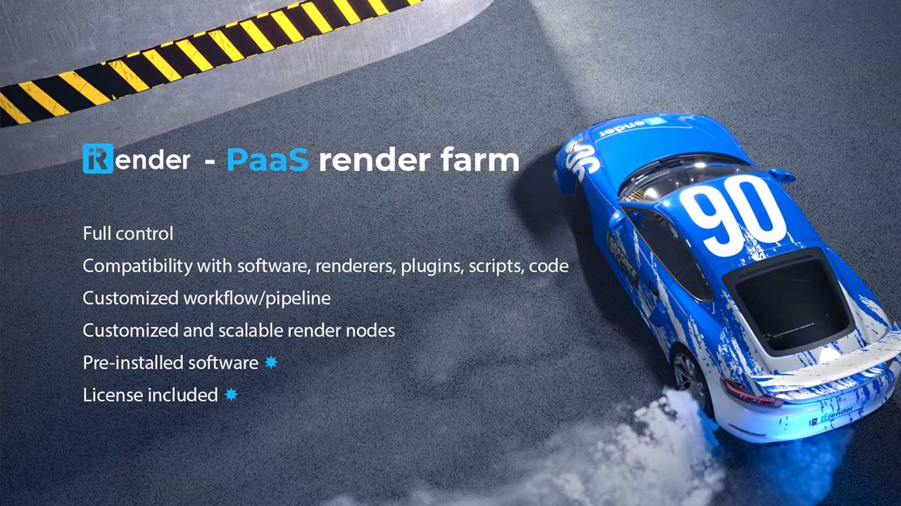 irender paas render farm benefit