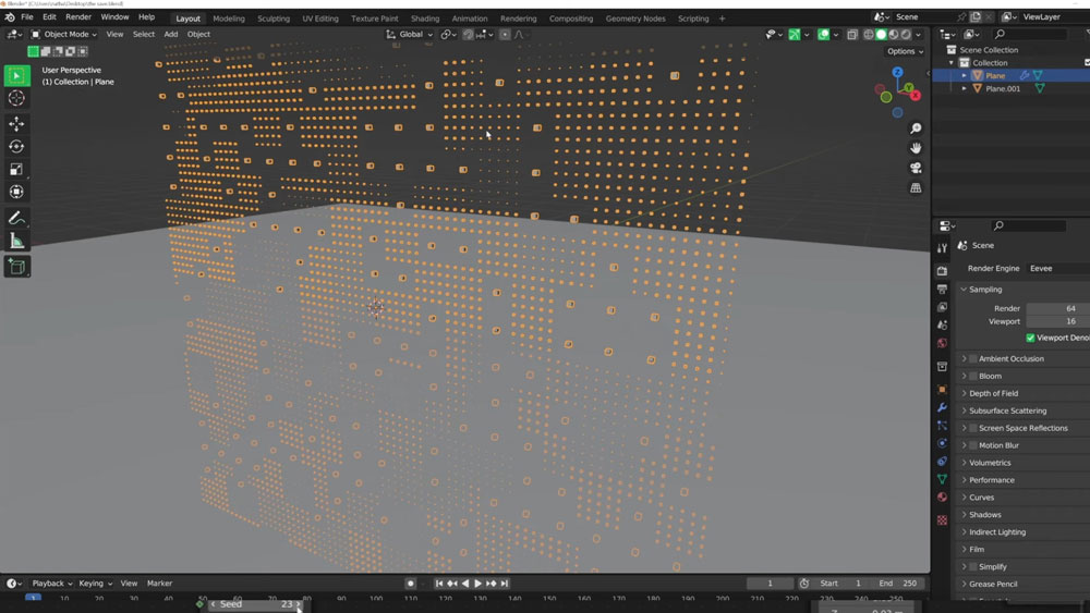 How To Make An Infinite Looping Animation in Blender with Geometry Nodes image 2