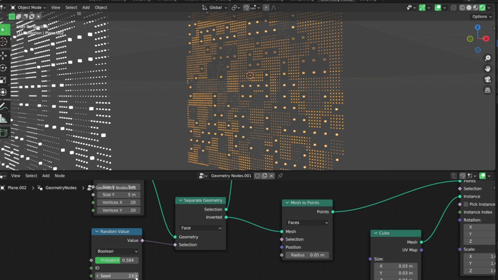 How To Make An Infinite Looping Animation in Blender with Geometry Nodes image 3