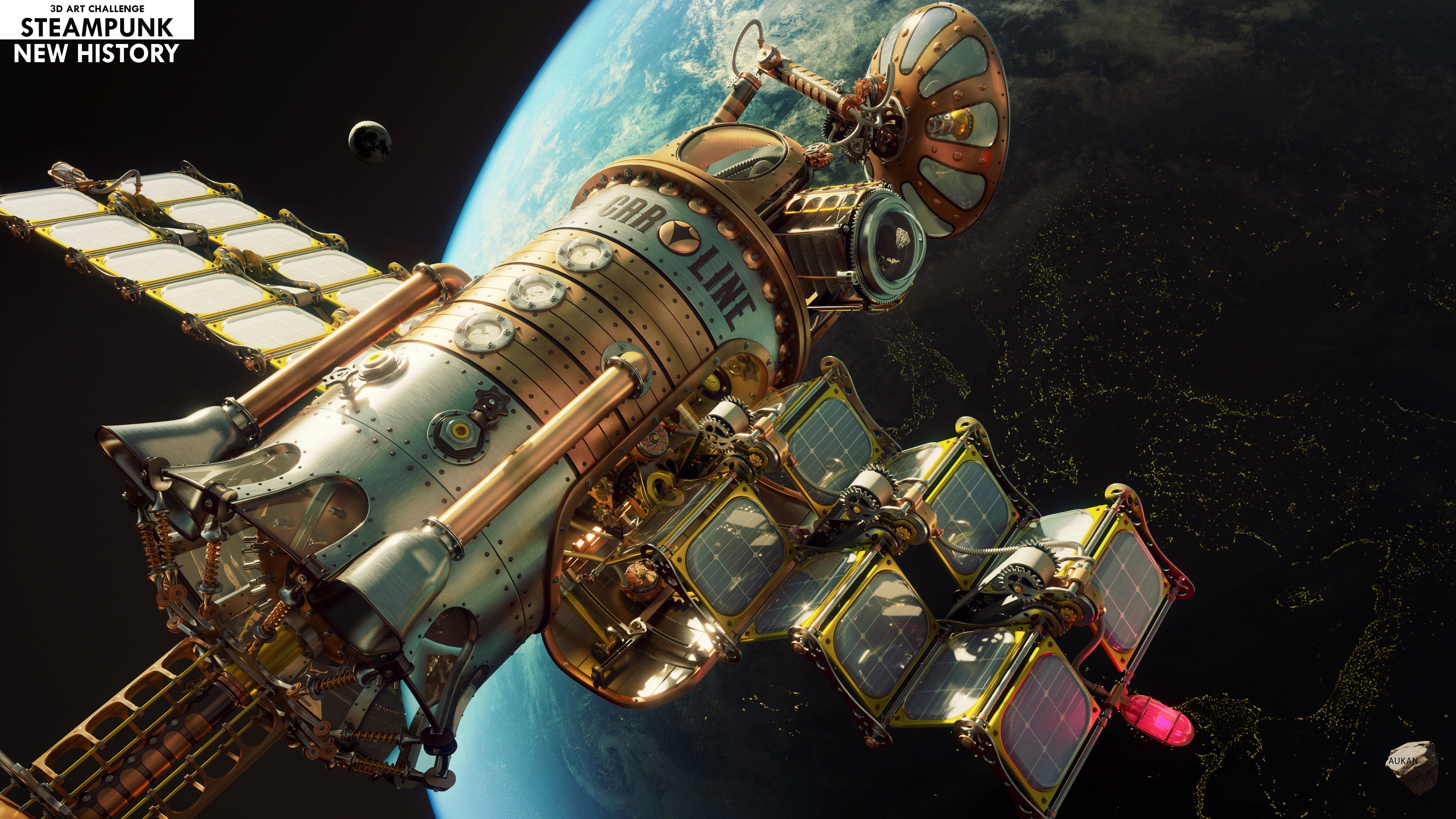 Steampunk: New History Challenge Winners Satellite 08-Caroline