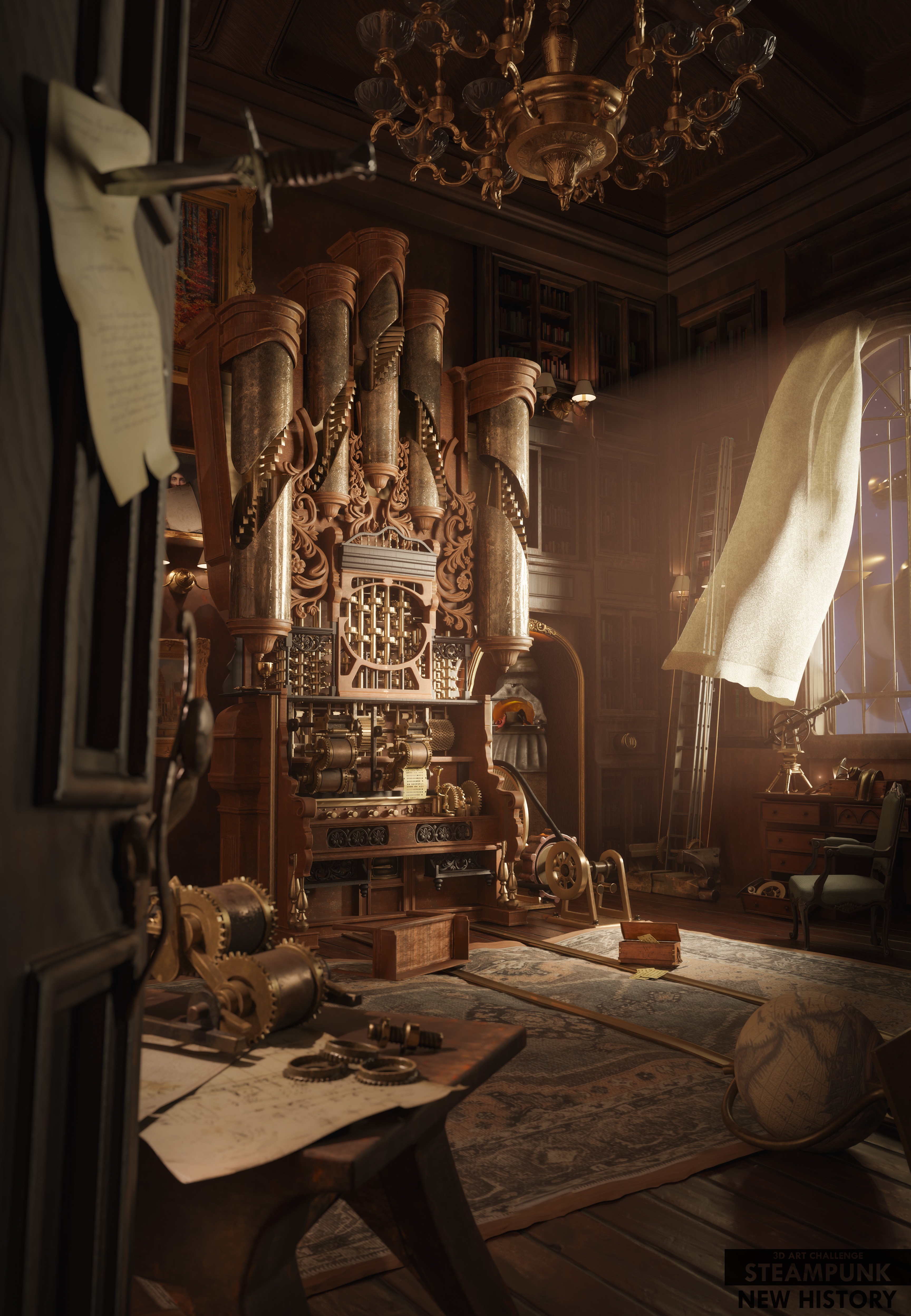 Steampunk: New History Challenge Winners The Analytical Engine