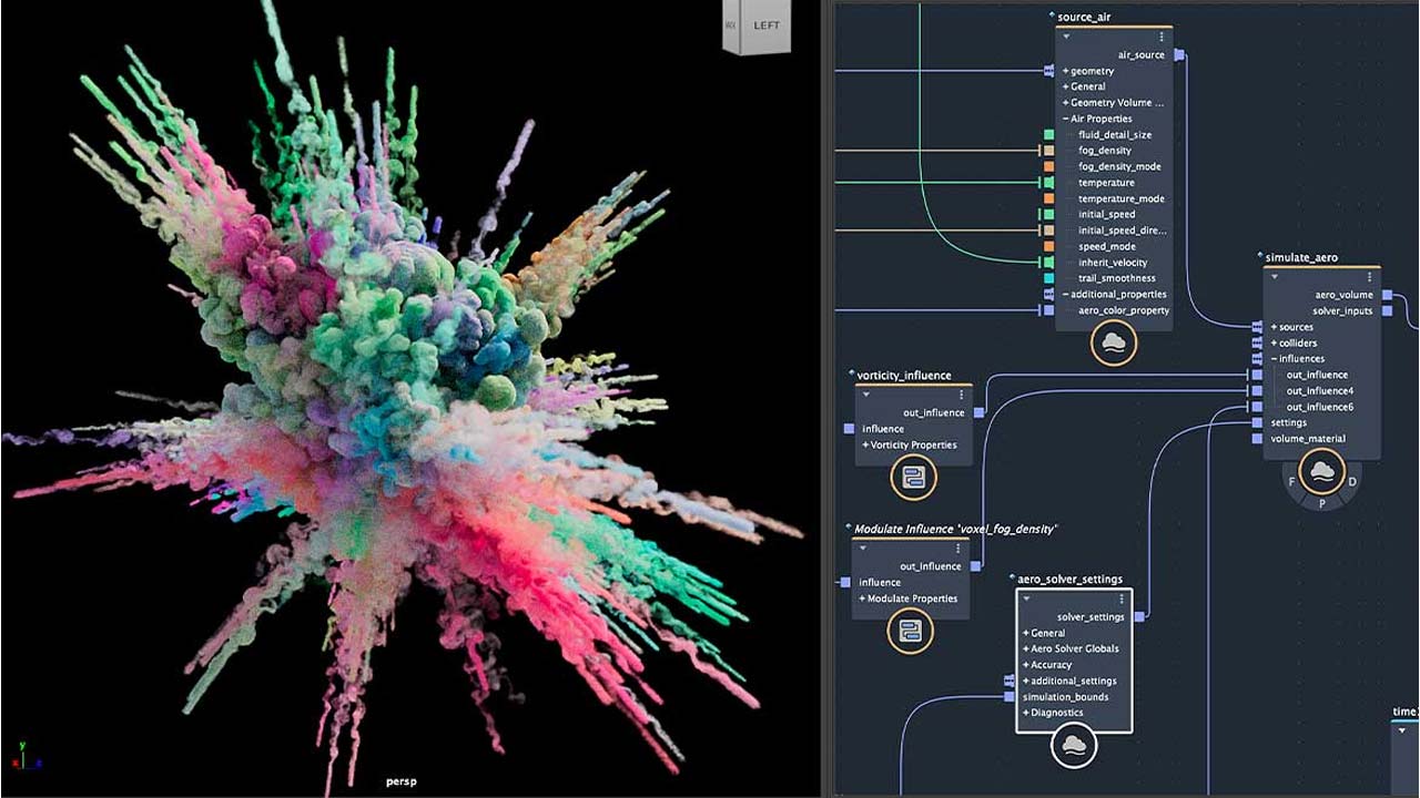 Understanding of detailed effects and environments with Bifrost in Maya 1