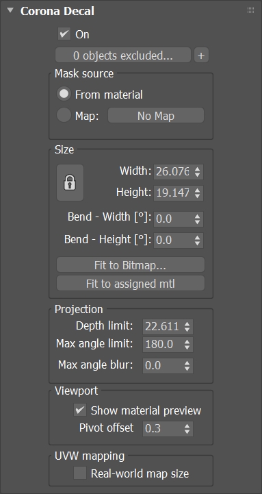 Getting started with Corona Decal for 3ds Max 2