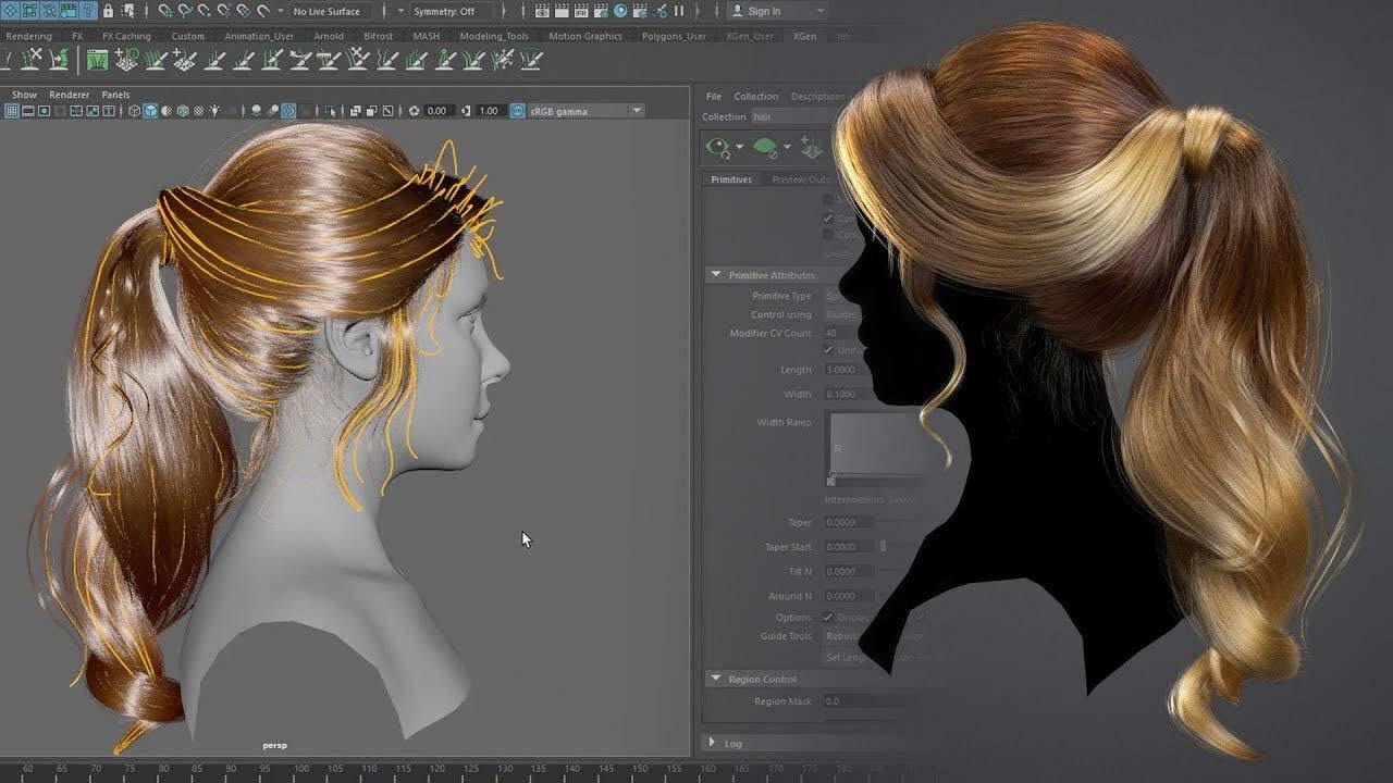 Tips and Tricks for creating realistic hair and fur for 3D characters in Maya