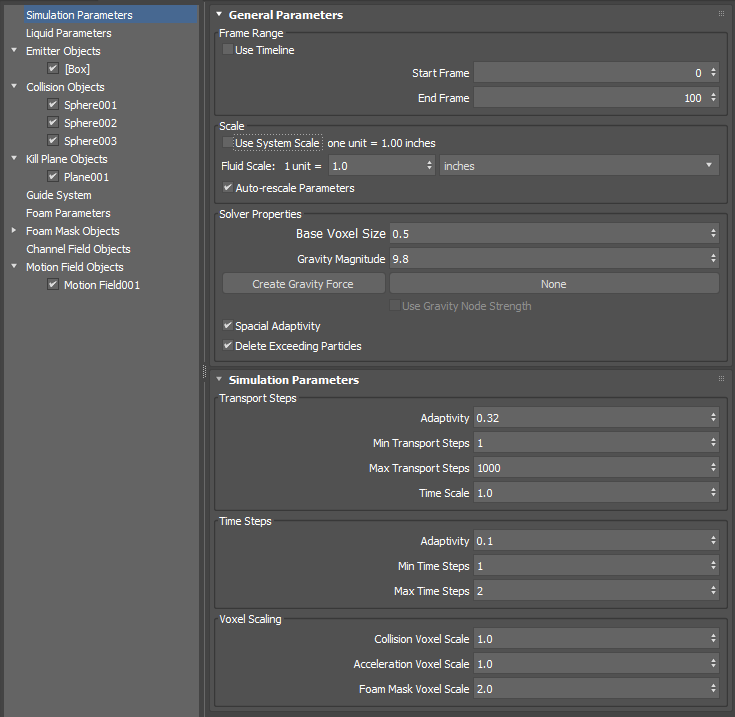 An Understanding of Fluid Simulation in 3ds Max 5