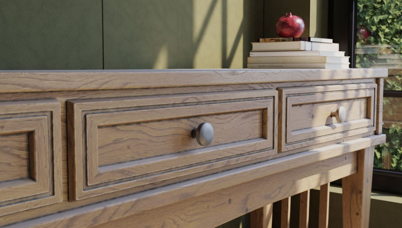 Enhance your wood texture using V-Ray for 3ds Max 3