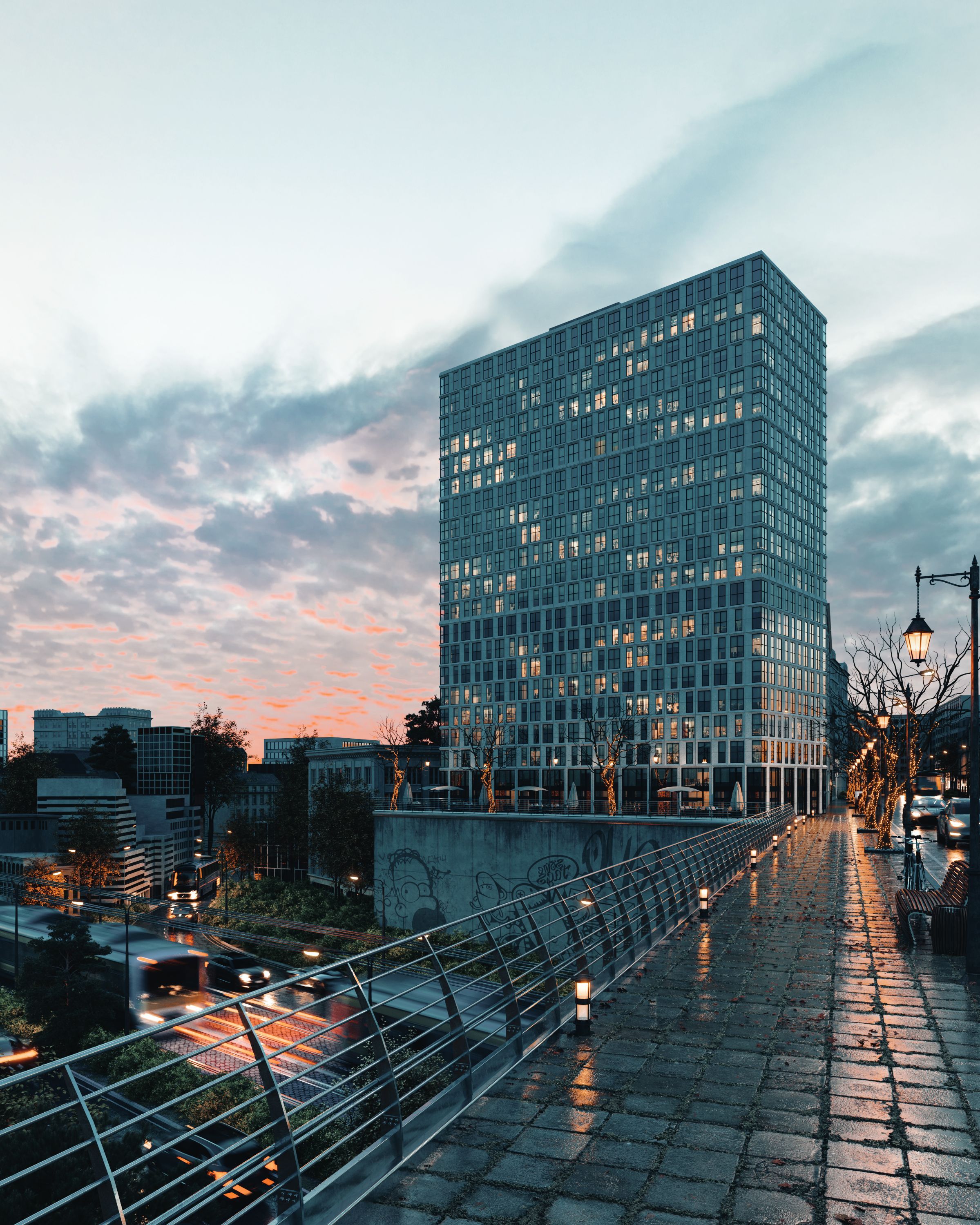 Evermotion Challenge 2024 Winner After Sunset by Ramin Abasszadeh