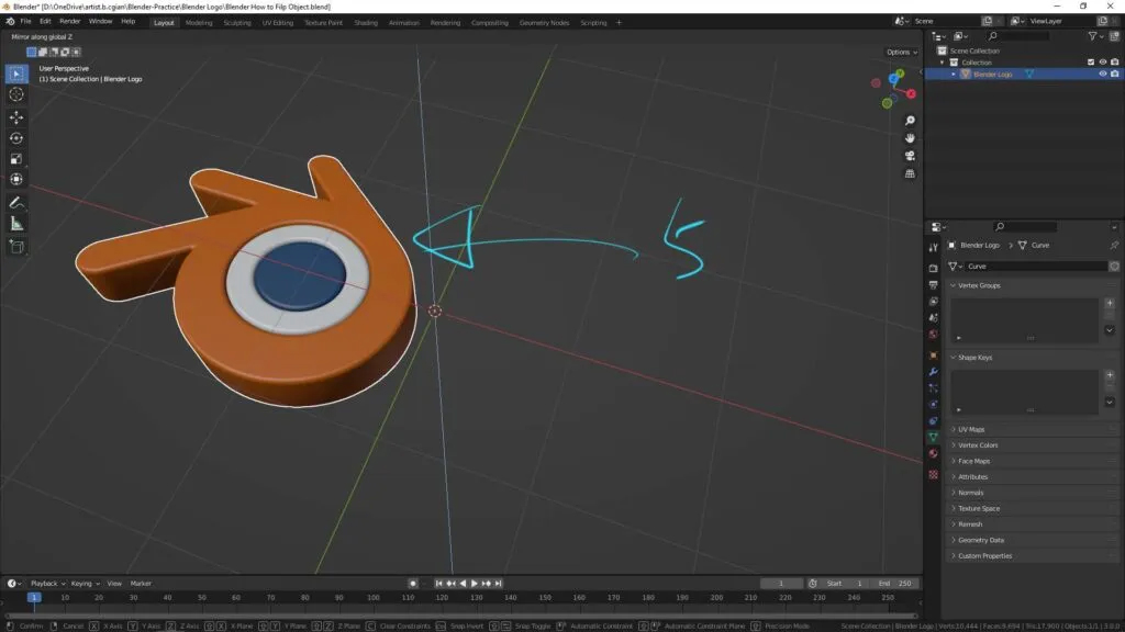 How to rotate and flip textures in Blender7