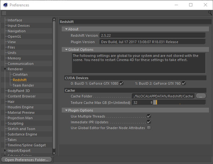 How to fix Redshift Error ‘Missing or Corrupted Shader Kernel’ in Cinema 4D 1