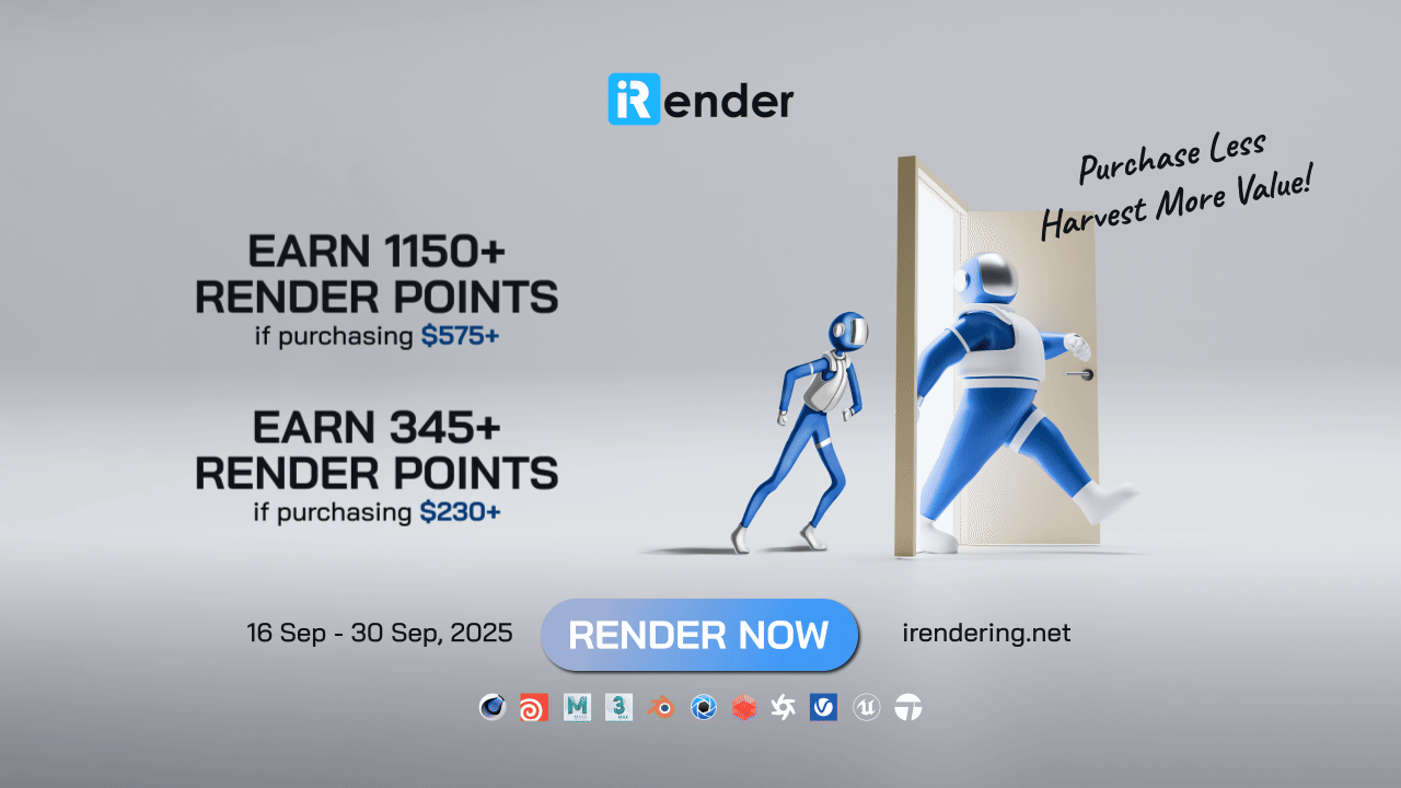 iRender bonus