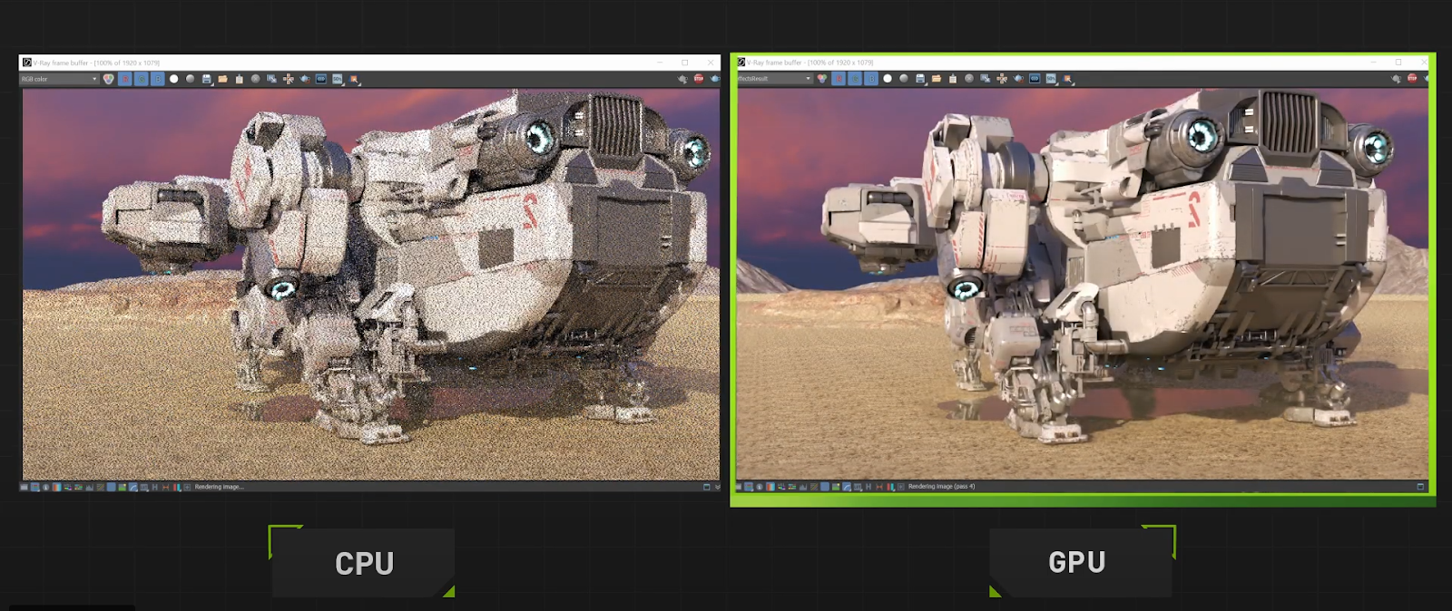 Should we choose CPU or GPU Rendering?