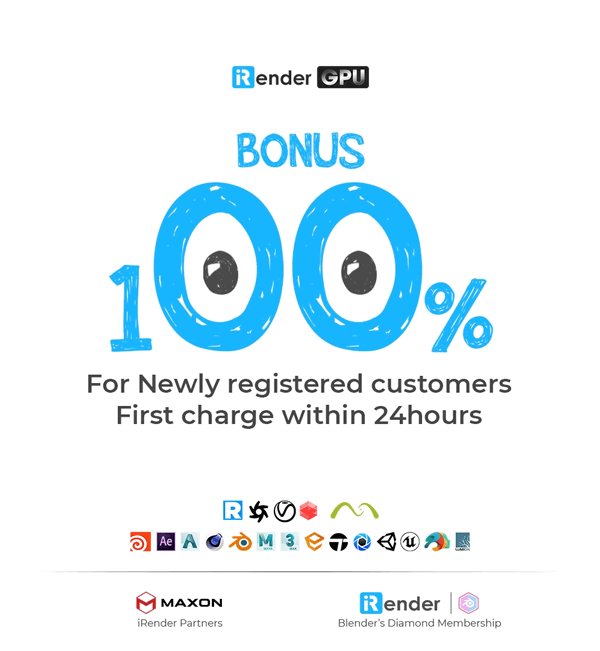 100% bonus for the first recharge