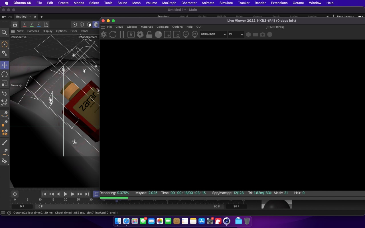 How to fix Octane render slow or black screen in Cinema 4D 1