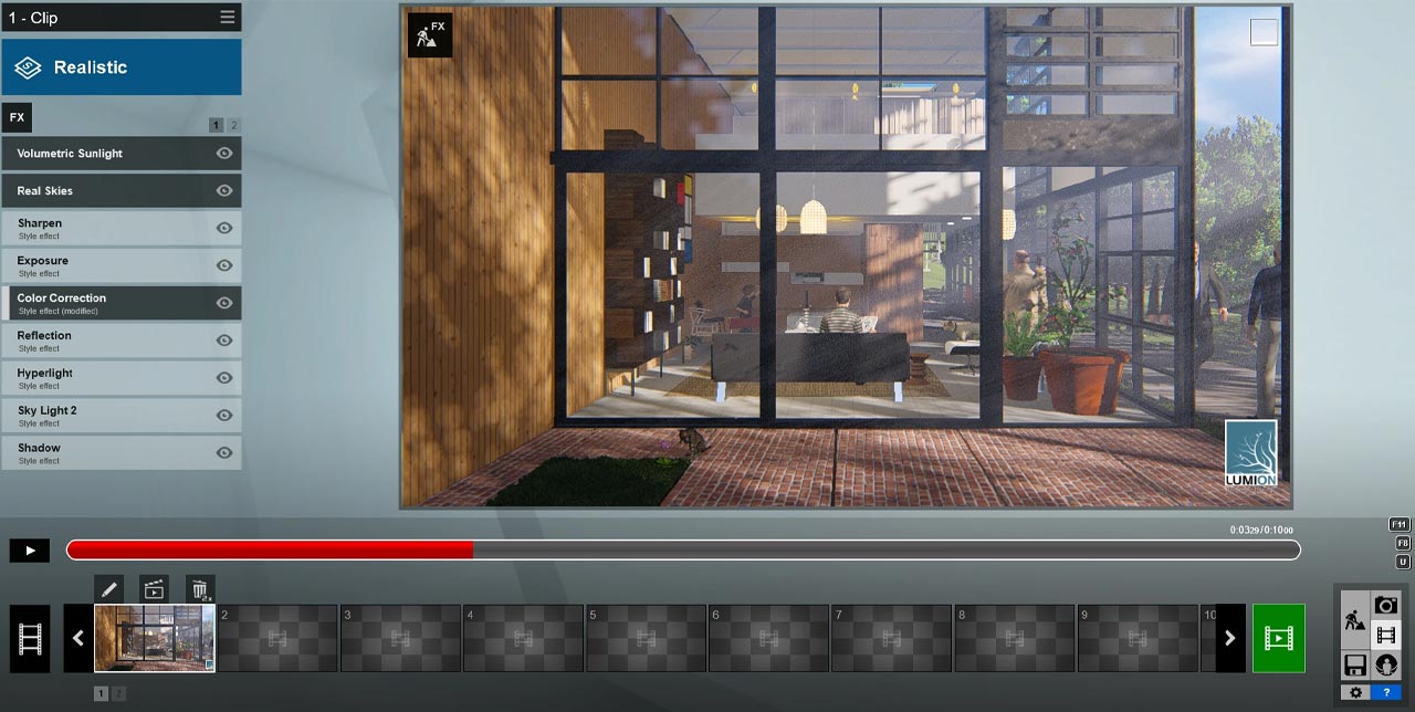 Why are MP4 video clips not being saved by Lumion? 1