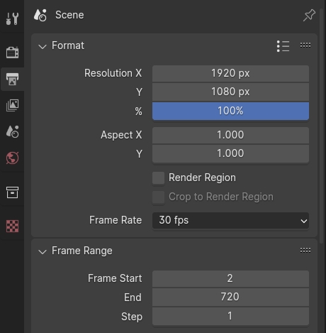 How to convert an Image Sequence into a Video File in Blender 4