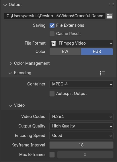 How to convert an Image Sequence into a Video File in Blender 5