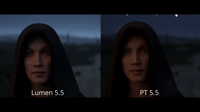 Lumen vs Path Tracer in Unreal Engine 5.5: Which One is Better 3