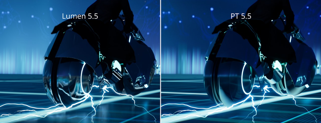 Lumen vs Path Tracer in Unreal Engine 5.5: Which One is Better 9
