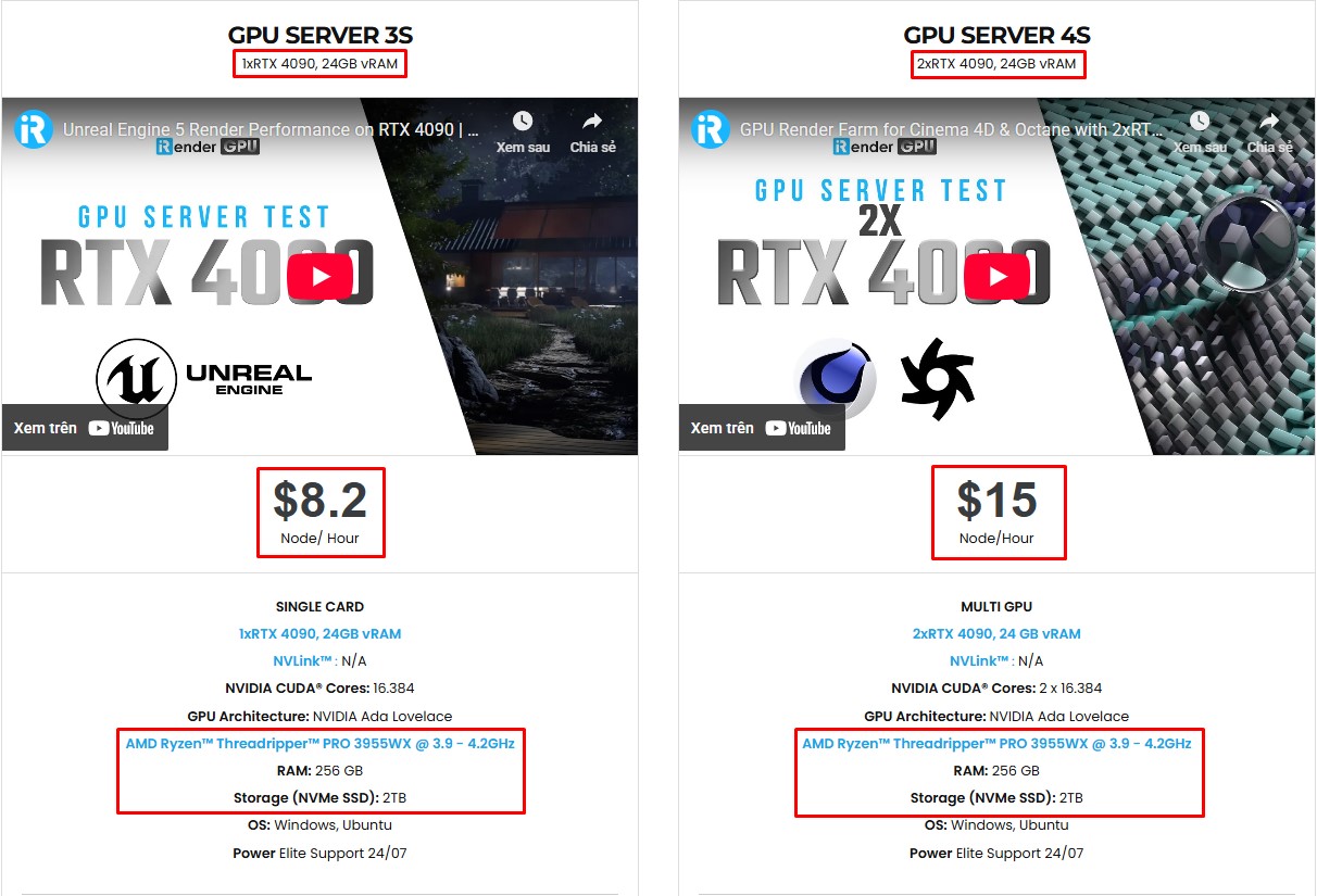 3S 4S server