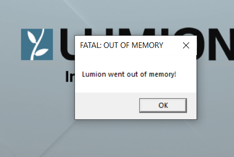 4 Effective Ways to Fix “Out of Memory” Errors When Rendering in Lumion 1