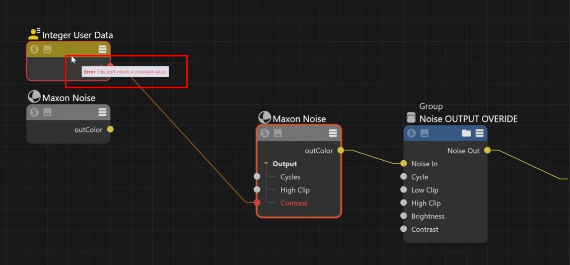 How to Create a Noise Output Override Node in Cinema 4D 1