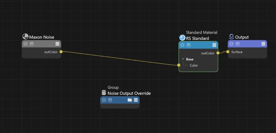 How to Create a Noise Output Override Node in Cinema 4D 2