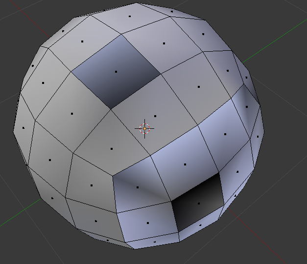 How to fix dark areas on a mesh in Blender