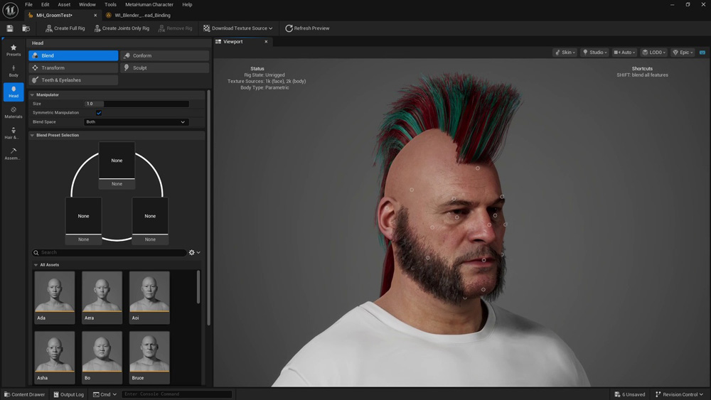 Integrating Blender Hair into Unreal Engine Groom System image 8