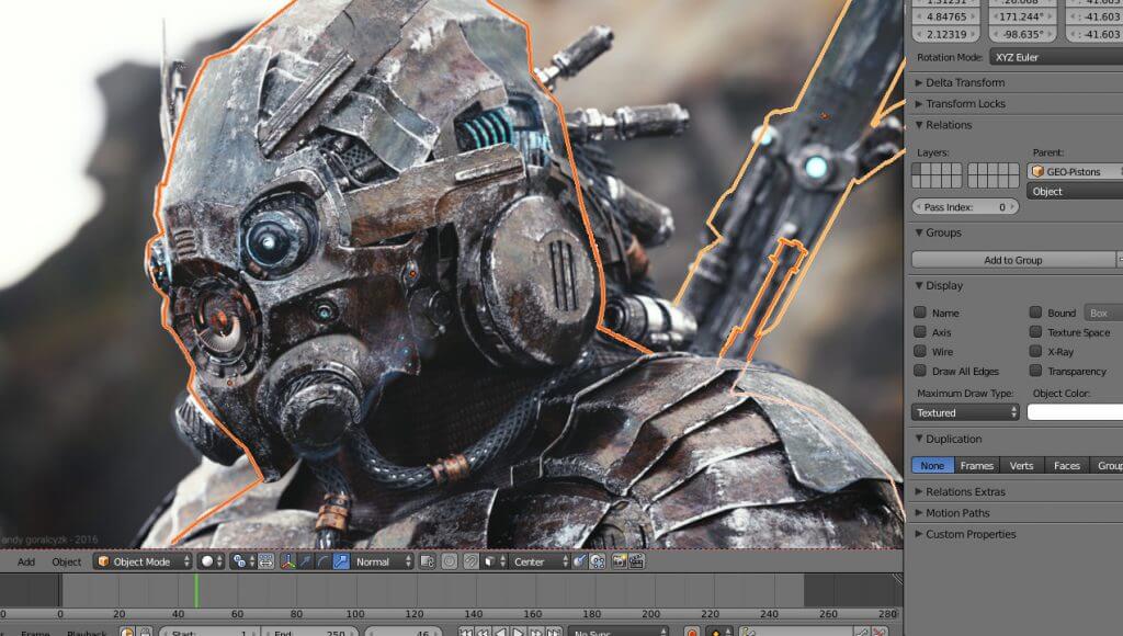 Blender-irender